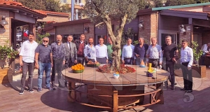 Kamil İyi’nin misafiri oldular Kamil İyi’nin misafiri oldular